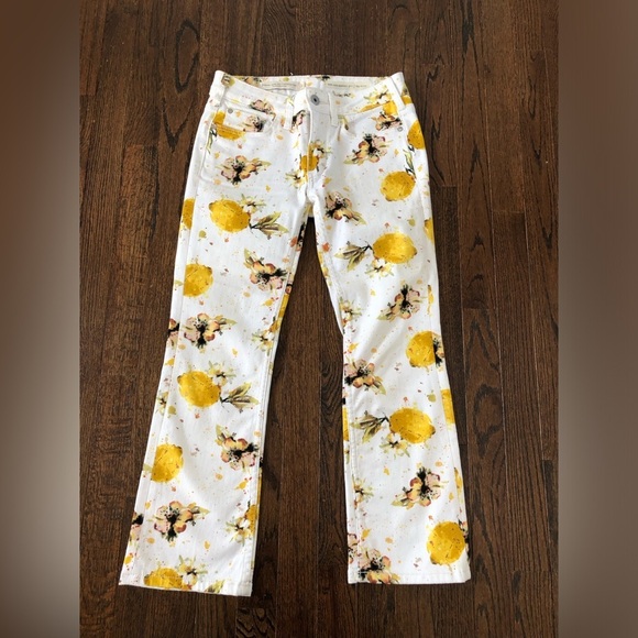 Pilcro and the letterpress Women’s 24P Lemon Grove High Rise Bootcut Crop Jeans - Picture 5 of 14